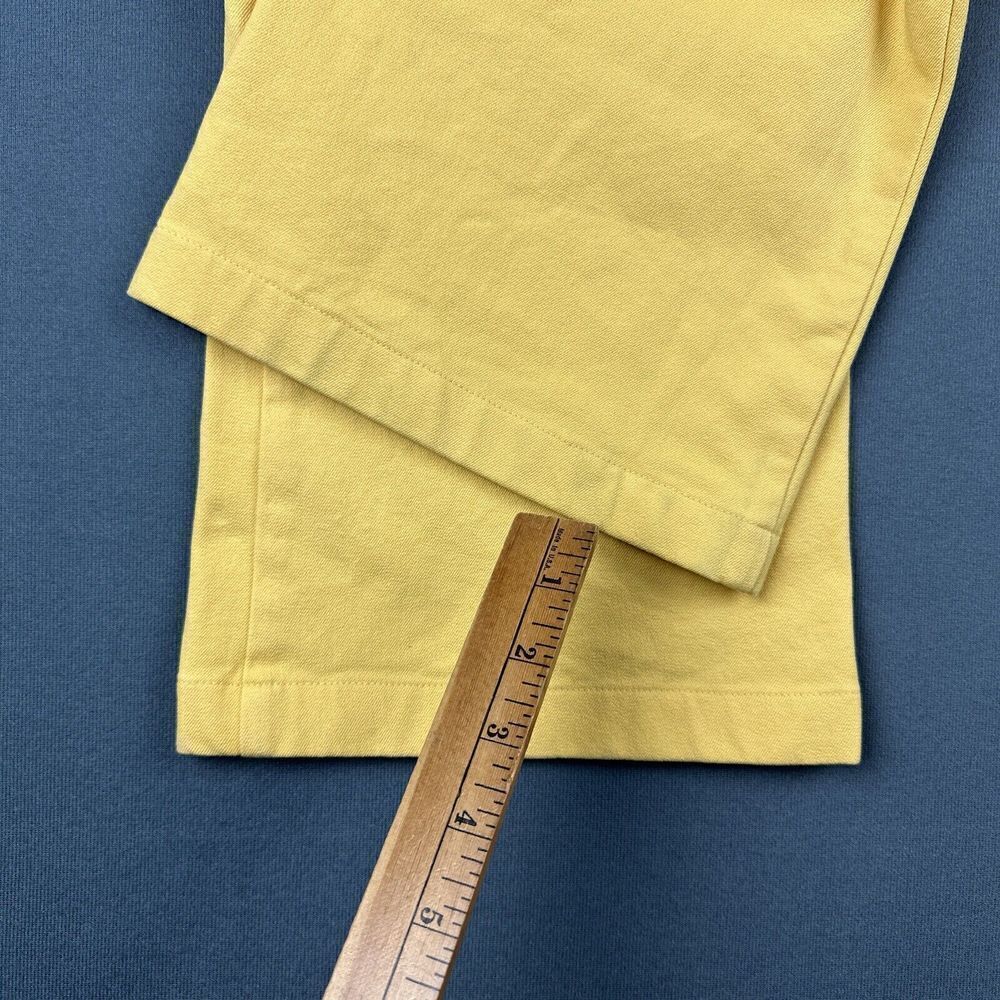St John Sport Jeans Pants Womens 2 Yellow High Rise Flared Leg Stretch Boho* - Picture 9 of 16